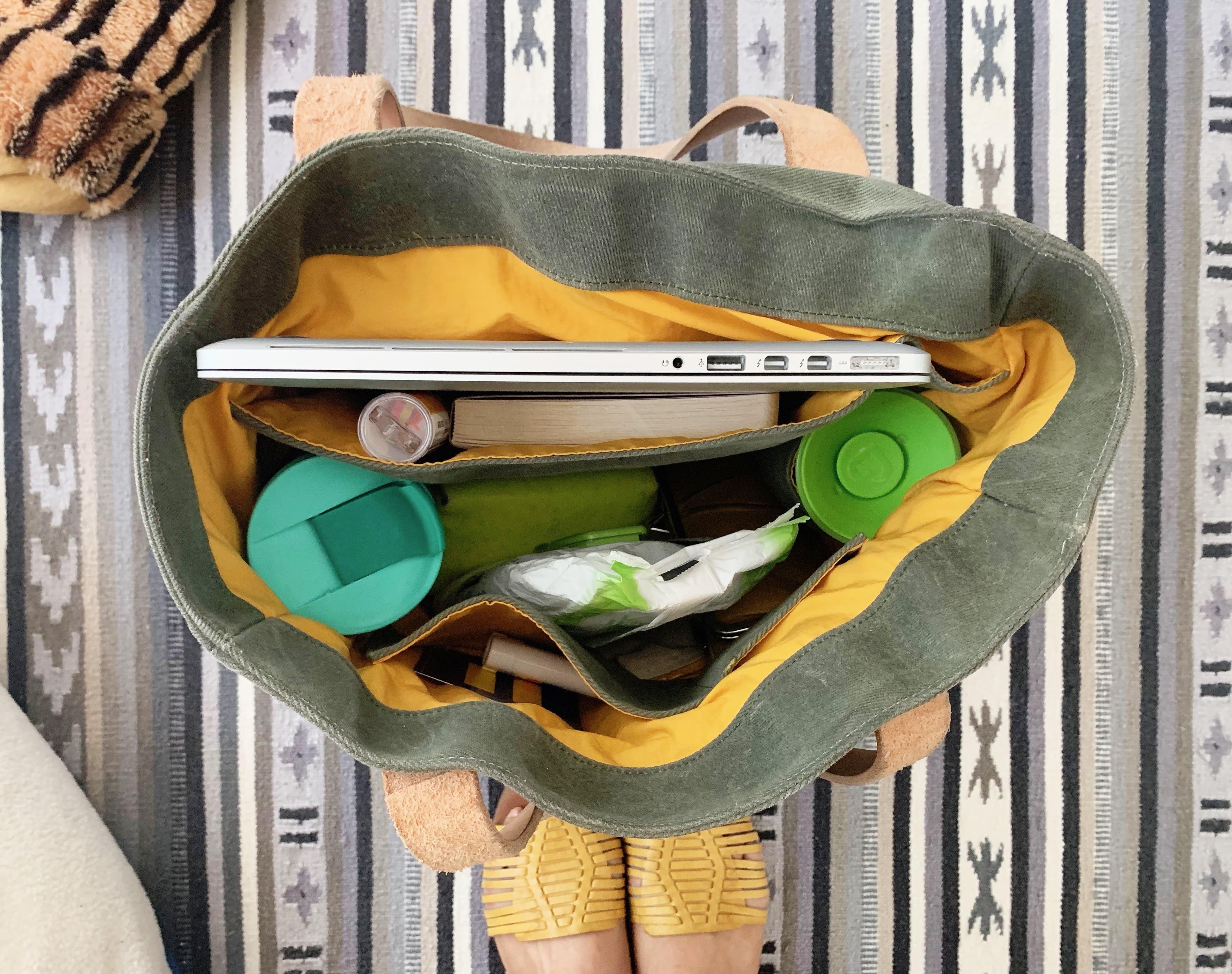 Customer photo of the Olive Carry-All